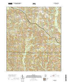 USGS US Topo 7.5-minute map for Pletcher AL 2020