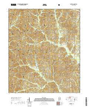 USGS US Topo 7.5-minute map for Pondville AL 2021