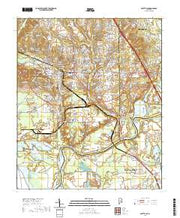 USGS US Topo 7.5-minute map for Prattville AL 2020