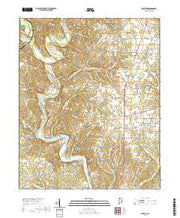 USGS US Topo 7.5-minute map for Pruitton AL 2020