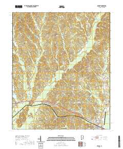USGS US Topo 7.5-minute map for Reform AL 2020