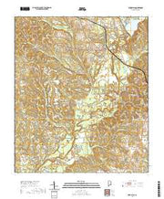 USGS US Topo 7.5-minute map for River Falls AL 2020
