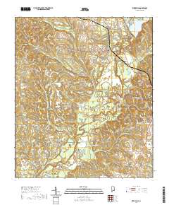 USGS US Topo 7.5-minute map for River Falls AL 2020