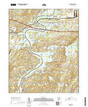 USGS US Topo 7.5-minute map for Riverside AL 2020