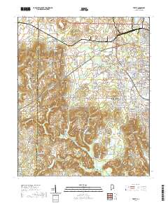 USGS US Topo 7.5-minute map for Trinity AL 2020