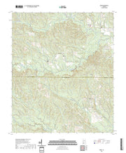 US Topo 7.5-minute map for Ward AL