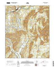 USGS US Topo 7.5-minute map for Wilsonville AL 2020