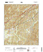 USGS US Topo 7.5-minute map for Woodstock AL 2020