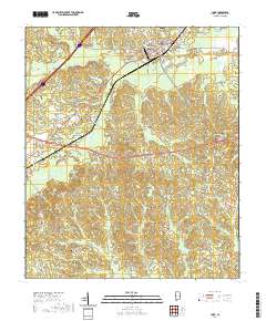 USGS US Topo 7.5-minute map for York AL 2020
