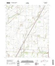 US Topo 7.5-minute map for Alicia AR