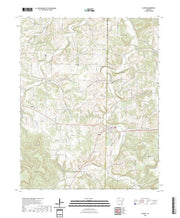 US Topo 7.5-minute map for Alpena AR