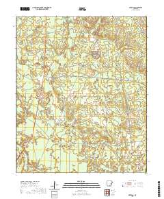 USGS US Topo 7.5-minute map for Artesian AR 2020