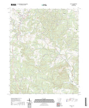 US Topo 7.5-minute map for Ash Flat AR