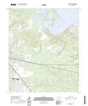 US Topo 7.5-minute map for Ashdown East AR