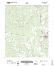 US Topo 7.5-minute map for Ashdown West AR