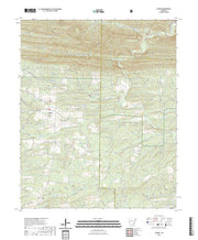 US Topo 7.5-minute map for Athens AR