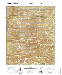 USGS US Topo 7.5-minute map for Baker Springs AR 2020
