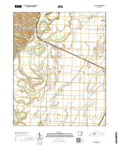 USGS US Topo 7.5-minute map for Black Rock AR 2020