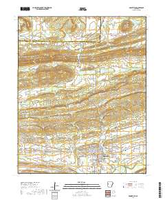USGS US Topo 7.5-minute map for Booneville AR 2020