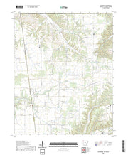 US Topo 7.5-minute map for Colcord NE AROKMO