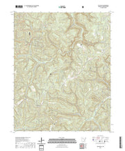 US Topo 7.5-minute map for Fallsville AR
