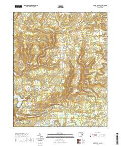 USGS US Topo 7.5-minute map for Greers Ferry Dam AR 2020