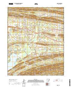 USGS US Topo 7.5-minute map for Hamlet AR 2020