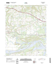 US Topo 7.5-minute map for Hartman AR