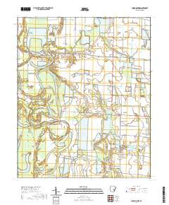 USGS US Topo 7.5-minute map for Lodge Corner AR 2020