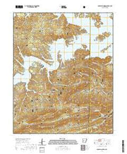 USGS US Topo 7.5-minute map for McGraw Mountain AR 2020