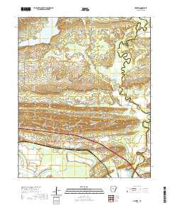 USGS US Topo 7.5-minute map for Menifee AR 2020