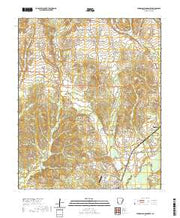 USGS US Topo 7.5-minute map for Mineral Springs North AR 2020