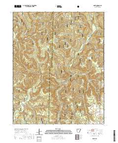 USGS US Topo 7.5-minute map for Moore AR 2020