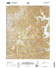 USGS US Topo 7.5-minute map for Mountain Home East AR 2020
