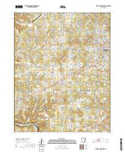 USGS US Topo 7.5-minute map for Mountain Home West AR 2020