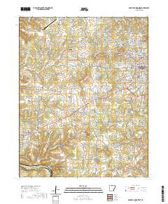 USGS US Topo 7.5-minute map for Mountain Home West AR 2020