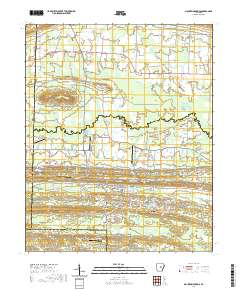 USGS US Topo 7.5-minute map for Mountain Springs AR 2020