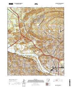 USGS US Topo 7.5-minute map for North Little Rock AR 2020 – American ...