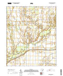 USGS US Topo 7.5-minute map for Watkins Corner AR 2020