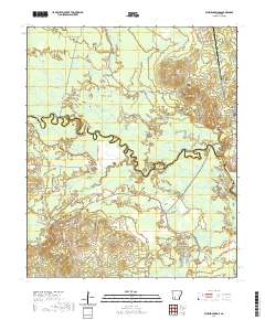 USGS US Topo 7.5-minute map for Whelen Springs AR 2020
