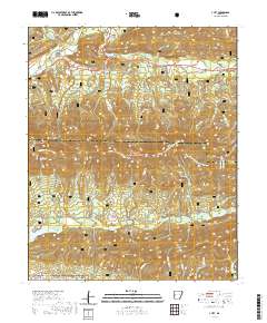 USGS US Topo 7.5-minute map for Y City AR 2020