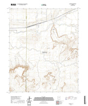 US Topo 7.5-minute map for Adamana AZ