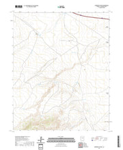 US Topo 7.5-minute map for Anderson Canyon AZ