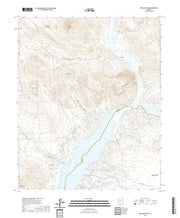 US Topo 7.5-minute map for Artillery Peak AZ