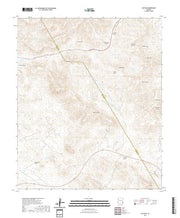 US Topo 7.5-minute map for Ash Peak AZ