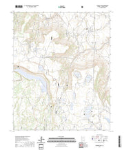 US Topo 7.5-minute map for Ashurst Lake AZ