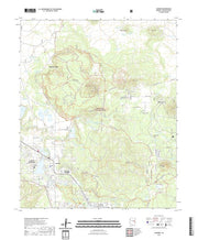 US Topo 7.5-minute map for Lakeside AZ
