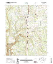 US Topo 7.5-minute map for Mountainaire AZ