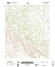 US Topo 7.5-minute map for Natanes Mountains NW AZ