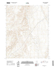 US Topo 7.5-minute map for National Tank AZ